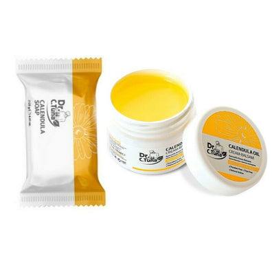 Farmasi Dr. C. Tuna Calendula Oil Cream-Balsam, 80 ml + Calendula Oil Soap 125 ml